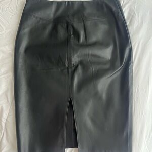 Express Pleather Skirt